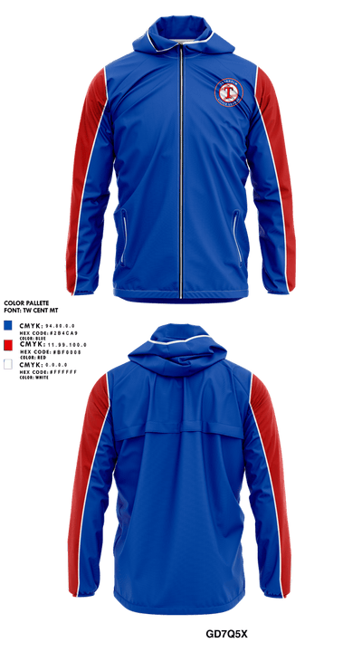 Trenholm Little League 21570649 Windbreaker - 3