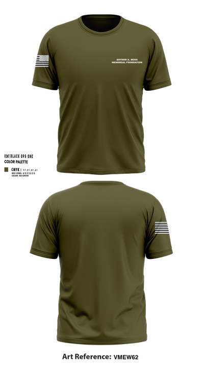 ARTHUR A. BEGG MEMORIAL FOUNDATION 16190937 Short Sleeve Performance Shirt - 23