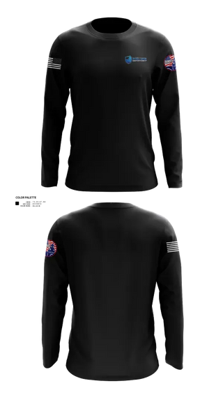 Long Sleeve Performance Shirt, Elkader Police Department, Police, Teamtime, Team time, sublimation, custom sports apparel, team uniforms, spirit wear, spiritwear, sports uniforms, custom shirts, team store, custom team store, fundraiser sports, apparel fundraiser
