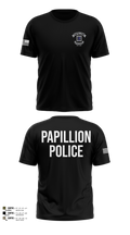 Papillion Police Department 67214672 Old School Cotton Feel Shirt - 103