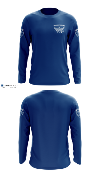 Long Sleeve Performance Shirt, Rockford Police S.R.T., Police, Teamtime, Team time, sublimation, custom sports apparel, team uniforms, spirit wear, spiritwear, sports uniforms, custom shirts, team store, custom team store, fundraiser sports, apparel fundraiser