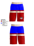 1 Nation 36404644 Womens Basketball Shorts - 1
