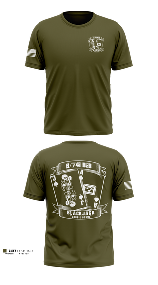 Short Sleeve Performance Shirt, B/741BEB, Army, Teamtime, Team time, sublimation, custom sports apparel, team uniforms, spirit wear, spiritwear, sports uniforms, custom shirts, team store, custom team store, fundraiser sports, apparel fundraiser