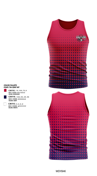 Tank Top, Union Mine Jr. Rattlers Football And Cheer, , Teamtime, Team time, sublimation, custom sports apparel, team uniforms, spirit wear, spiritwear, sports uniforms, custom shirts, team store, custom team store, fundraiser sports, apparel fundraiser
