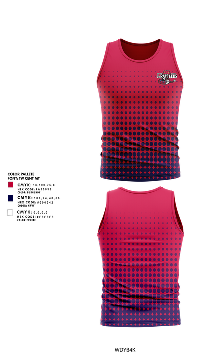 Union Mine Jr. Rattlers Football And Cheer 70206538 Tank Top - 1