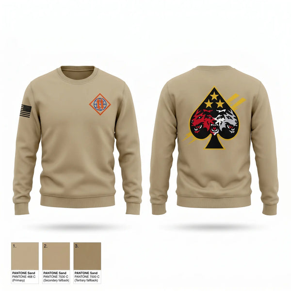Crew Neck Sweatshirt, PLAYMAKERS, Army, Teamtime, Team time, sublimation, custom sports apparel, team uniforms, spirit wear, spiritwear, sports uniforms, custom shirts, team store, custom team store, fundraiser sports, apparel fundraiser