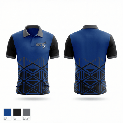 West Georgia Storm 54864309 Short Sleeve Performance Polo - 1