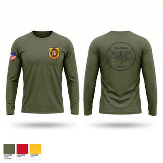 Long Sleeve Performance Shirt, Talladega SWAT, Police, Teamtime, Team time, sublimation, custom sports apparel, team uniforms, spirit wear, spiritwear, sports uniforms, custom shirts, team store, custom team store, fundraiser sports, apparel fundraiser