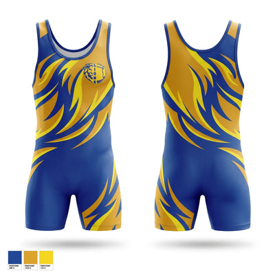 Linden High School Wrestling Wrestling Singlet - 1