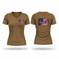 NCHB4 Women's Short Sleeve V-neck Shirt - 1