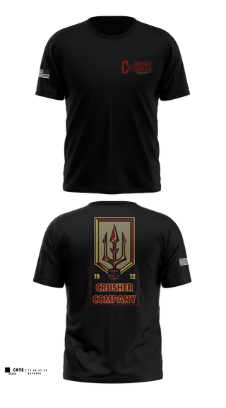 Short Sleeve Performance Shirt, Crusher Company, Army, Teamtime, Team time, sublimation, custom sports apparel, team uniforms, spirit wear, spiritwear, sports uniforms, custom shirts, team store, custom team store, fundraiser sports, apparel fundraiser