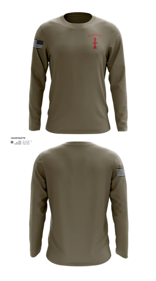 Long Sleeve Performance Shirt, bravo company, Army, Teamtime, Team time, sublimation, custom sports apparel, team uniforms, spirit wear, spiritwear, sports uniforms, custom shirts, team store, custom team store, fundraiser sports, apparel fundraiser