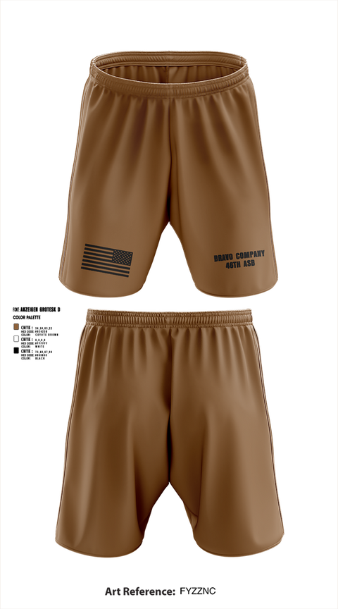 Athletic Shorts With Pockets, Bravo company 46th ASB, , Teamtime, Team time, sublimation, custom sports apparel, team uniforms, spirit wear, spiritwear, sports uniforms, custom shirts, team store, custom team store, fundraiser sports, apparel fundraiser