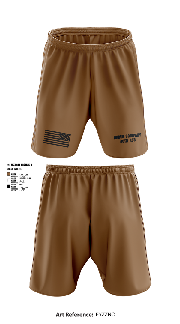 Athletic Shorts With Pockets, Bravo company 46th ASB, , Teamtime, Team time, sublimation, custom sports apparel, team uniforms, spirit wear, spiritwear, sports uniforms, custom shirts, team store, custom team store, fundraiser sports, apparel fundraiser