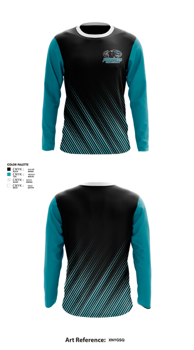 Bonney Lake High School Wrestling 5889785 Long Sleeve Performance Shirt 6