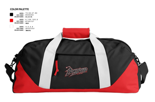 Duffle Bag, BombSquad, Baseball, Teamtime, Team time, sublimation, custom sports apparel, team uniforms, spirit wear, spiritwear, sports uniforms, custom shirts, team store, custom team store, fundraiser sports, apparel fundraiser