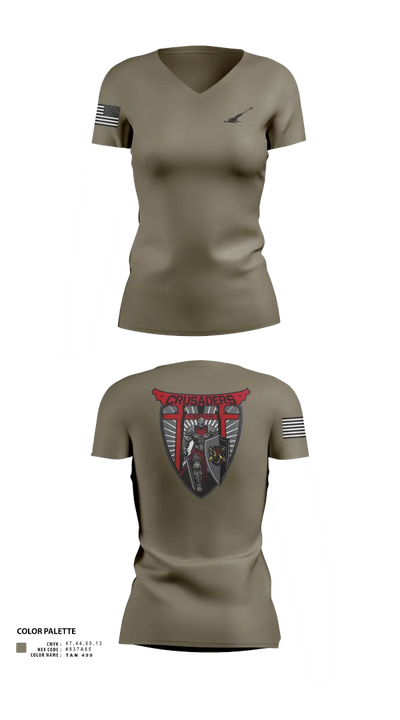 CH1LD SUPPORT 16378253 Women's Short Sleeve V-neck Shirt - 22