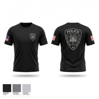 Short Sleeve Performance Shirt, Westville PD, Police, Teamtime, Team time, sublimation, custom sports apparel, team uniforms, spirit wear, spiritwear, sports uniforms, custom shirts, team store, custom team store, fundraiser sports, apparel fundraiser