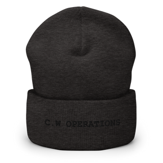 C.W Operations 41850268 Cuffed Beanie | Yupoong 1501KC
