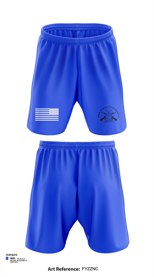 Athletic Shorts With Pockets, 380th Security Police Squadron, , Teamtime, Team time, sublimation, custom sports apparel, team uniforms, spirit wear, spiritwear, sports uniforms, custom shirts, team store, custom team store, fundraiser sports, apparel fundraiser