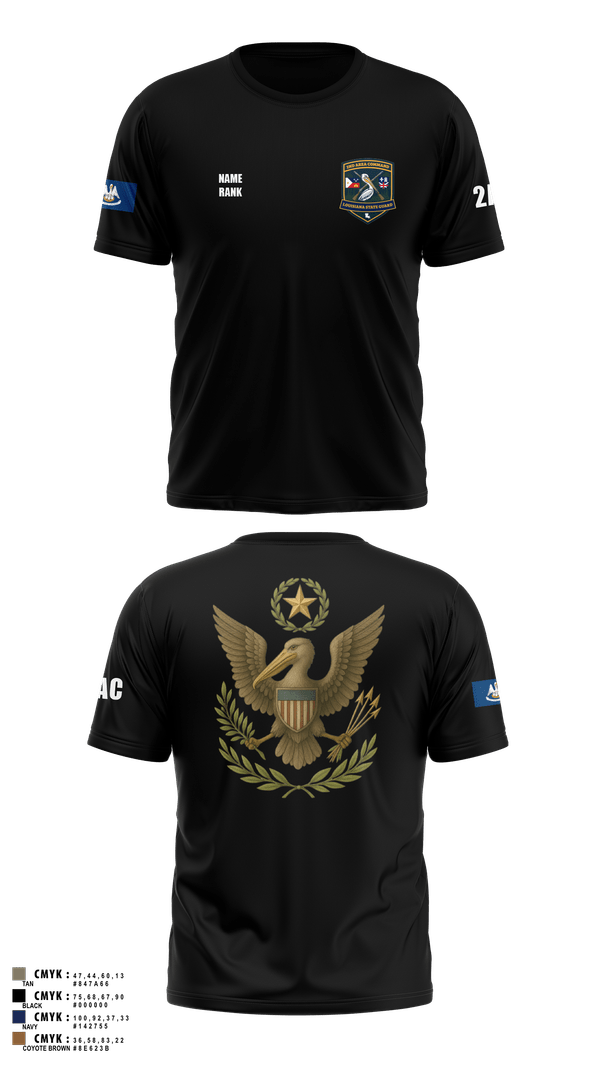 Short Sleeve Performance Shirt, 2nd Area Command (LASG), , Teamtime, Team time, sublimation, custom sports apparel, team uniforms, spirit wear, spiritwear, sports uniforms, custom shirts, team store, custom team store, fundraiser sports, apparel fundraiser