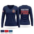 Robstown Fire Department Old School Cotton Feel Shirt - 1
