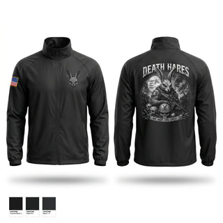 Windbreaker, Death Hares, Army, Teamtime, Team time, sublimation, custom sports apparel, team uniforms, spirit wear, spiritwear, sports uniforms, custom shirts, team store, custom team store, fundraiser sports, apparel fundraiser