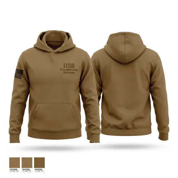 Hoodie, 1158 Transportation Company, Army, Teamtime, Team time, sublimation, custom sports apparel, team uniforms, spirit wear, spiritwear, sports uniforms, custom shirts, team store, custom team store, fundraiser sports, apparel fundraiser