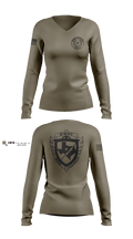 Wise County SWAT 76291326 Women's Long Sleeve V-neck Shirt - 1