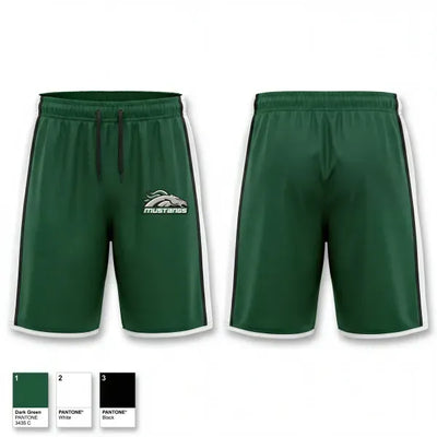 Lady Mustangs 21976044 Athletic Shorts With Pockets - 2