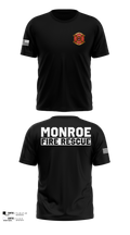 Monroe Fire Rescue 79763578 Short Sleeve Performance Shirt - 101