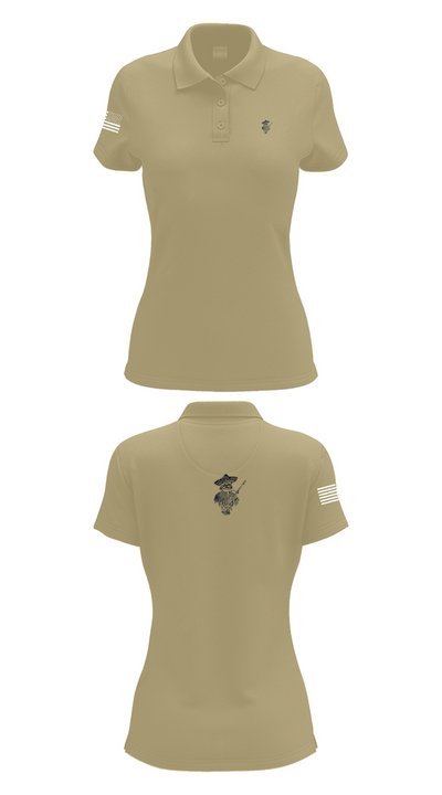 1/23 Scout Sniper Platoon 55389928 Women's Short Sleeve Performance Polo  - 95