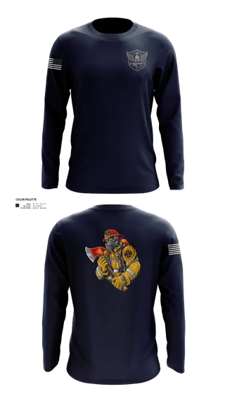 Long Sleeve Performance Shirt, Lead Hill Fire Department, , Teamtime, Team time, sublimation, custom sports apparel, team uniforms, spirit wear, spiritwear, sports uniforms, custom shirts, team store, custom team store, fundraiser sports, apparel fundraiser