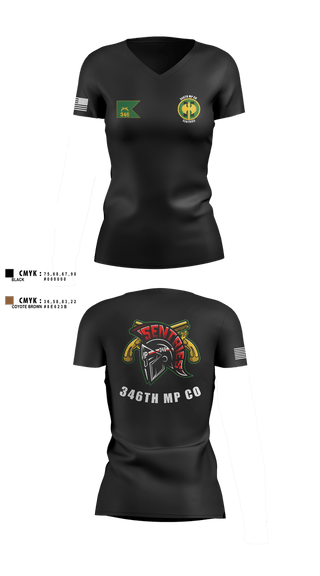 Womens Short Sleeve Vneck Shirt, 346 MP CO, , Teamtime, Team time, sublimation, custom sports apparel, team uniforms, spirit wear, spiritwear, sports uniforms, custom shirts, team store, custom team store, fundraiser sports, apparel fundraiser