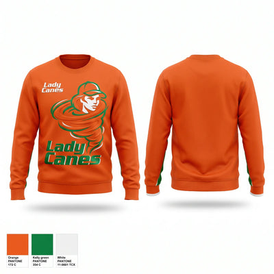 Lady Canes Crew Neck Sweatshirt - 2
