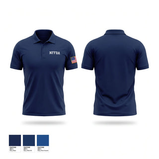 Short Sleeve Performance Polo, NFFBA, Fire Department, Teamtime, Team time, sublimation, custom sports apparel, team uniforms, spirit wear, spiritwear, sports uniforms, custom shirts, team store, custom team store, fundraiser sports, apparel fundraiser
