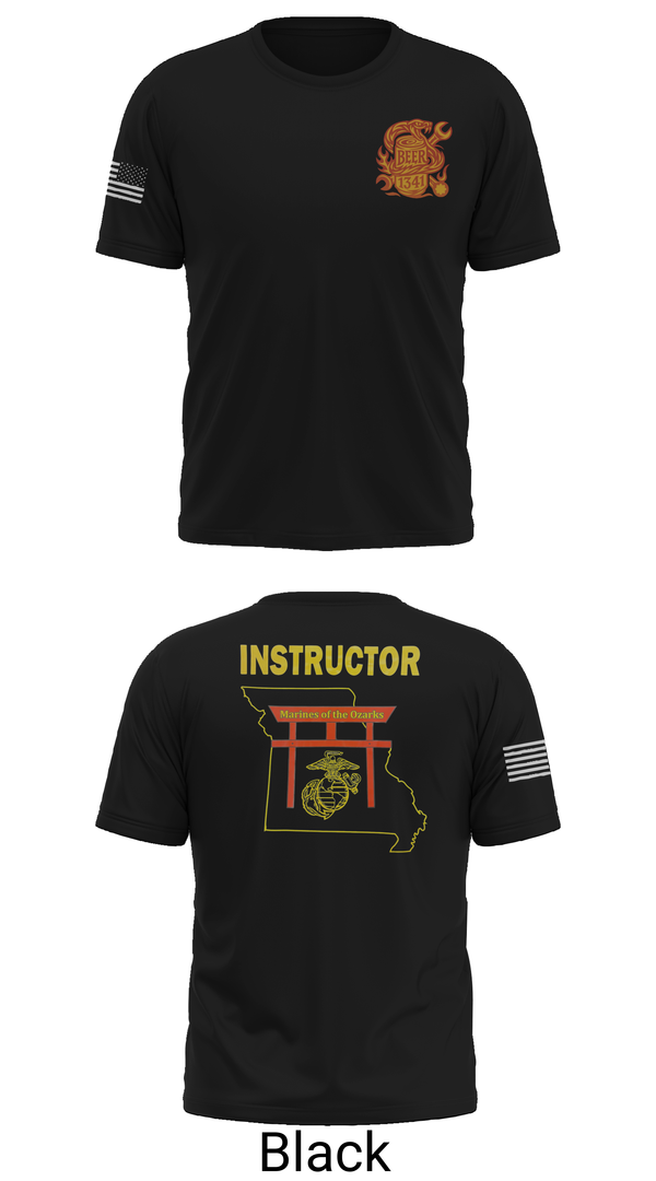 Old School Cotton Feel Shirt, BEER, Marines, Teamtime, Team time, sublimation, custom sports apparel, team uniforms, spirit wear, spiritwear, sports uniforms, custom shirts, team store, custom team store, fundraiser sports, apparel fundraiser