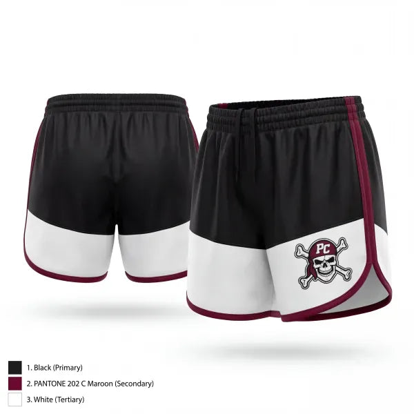 Womens Shorts, Pulaski County, , Teamtime, Team time, sublimation, custom sports apparel, team uniforms, spirit wear, spiritwear, sports uniforms, custom shirts, team store, custom team store, fundraiser sports, apparel fundraiser