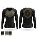 Oglesby Women's Long Sleeve V-neck Shirt - 1