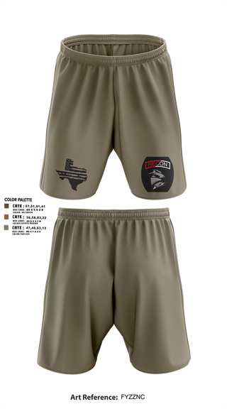 Athletic Shorts With Pockets, 6-9 bandit troop, , Teamtime, Team time, sublimation, custom sports apparel, team uniforms, spirit wear, spiritwear, sports uniforms, custom shirts, team store, custom team store, fundraiser sports, apparel fundraiser