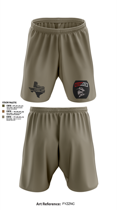 6-9 bandit troop 98315897 Athletic Shorts With Pockets - 3