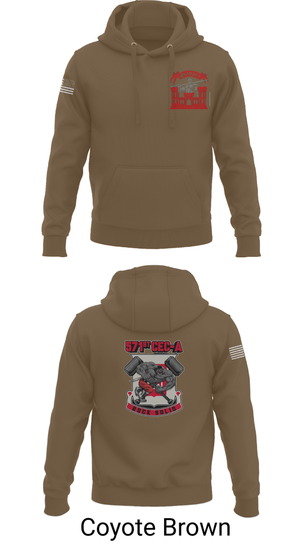 Hoodie, 571st CEC-A, , Teamtime, Team time, sublimation, custom sports apparel, team uniforms, spirit wear, spiritwear, sports uniforms, custom shirts, team store, custom team store, fundraiser sports, apparel fundraiser