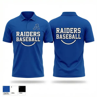 Anamosa Raiders 10U 50563793 Short Sleeve Performance Polo - 1