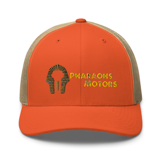 Pharaohs motors Retro Trucker Hat | Yupoong 6606