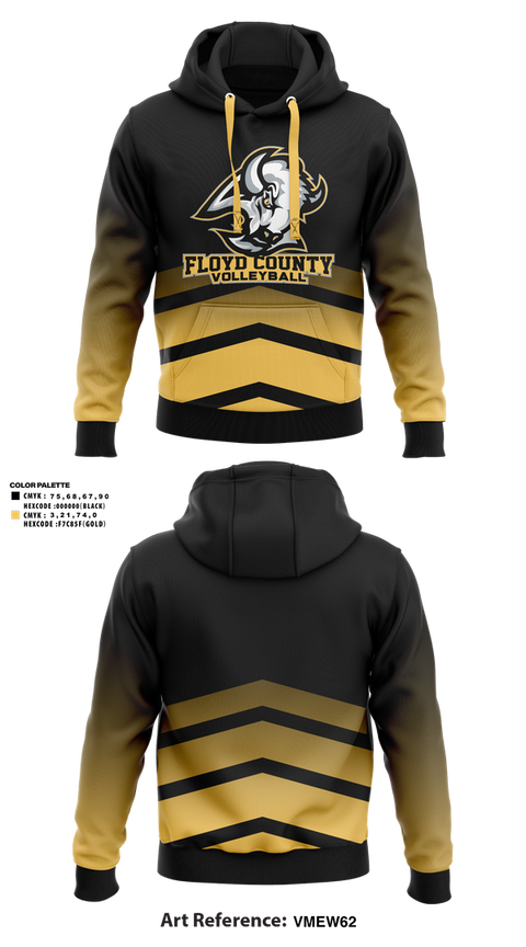 Hoodie, Floyd County Volleyball, Women's Volleyball, Teamtime, Team time, sublimation, custom sports apparel, team uniforms, spirit wear, spiritwear, sports uniforms, custom shirts, team store, custom team store, fundraiser sports, apparel fundraiser