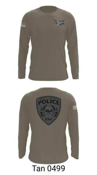 Long Sleeve Performance Shirt, MOUNT VERNON EMERGENCY SERVICES UNIT, Police, Teamtime, Team time, sublimation, custom sports apparel, team uniforms, spirit wear, spiritwear, sports uniforms, custom shirts, team store, custom team store, fundraiser sports, apparel fundraiser