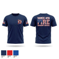 Vance AFB Fire & Emergency Services Short Sleeve Performance Shirt - 1