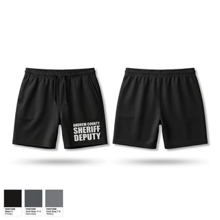 Athletic Shorts With Pockets, Andrew County Sheriff Deputy, Police, Teamtime, Team time, sublimation, custom sports apparel, team uniforms, spirit wear, spiritwear, sports uniforms, custom shirts, team store, custom team store, fundraiser sports, apparel fundraiser