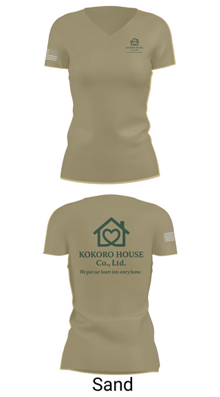 Womens Short Sleeve Vneck Shirt, KOKOROHOUSE, , Teamtime, Team time, sublimation, custom sports apparel, team uniforms, spirit wear, spiritwear, sports uniforms, custom shirts, team store, custom team store, fundraiser sports, apparel fundraiser