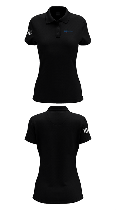 North Carolina Department of Adult Corrections 88235806 Women's Short Sleeve Performance Polo  - 36